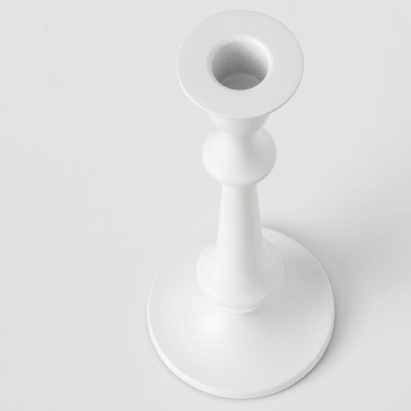 Подсвечник, белый 20 см IKEA FLERTYDIG ФЛЕРТИДИГ 104.979.43 - фото 2
