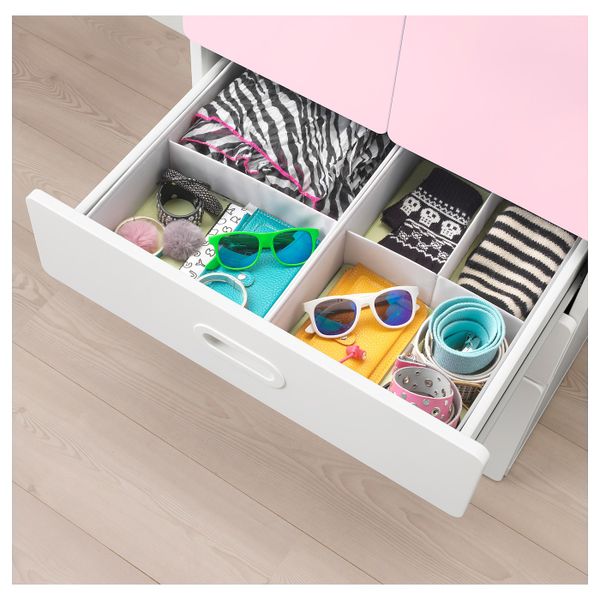 Шкаф платяной, белый/светло-розовый 60x50x192 см IKEA STUVA СТУВА / FRITIDS ФРИТИДС 492.660.22 - схема-чертеж с размерами