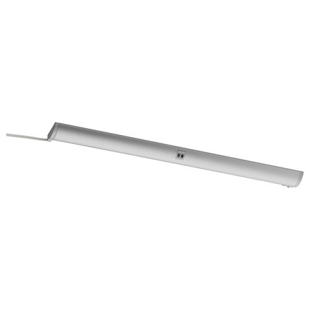 Подсветка светодиодная, цвет алюминия, 35 см IKEA НОРРФЛИ 803.561.76