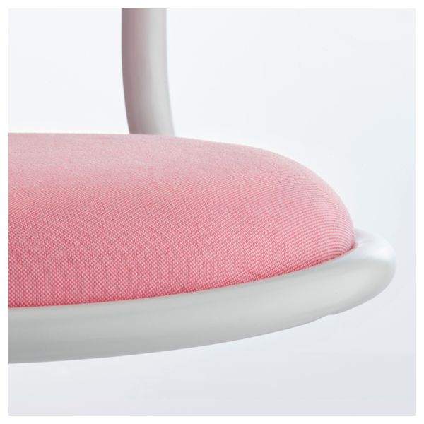Детский стул ОРФЬЕЛЛЬ, белый, Висле розовый - фото 5