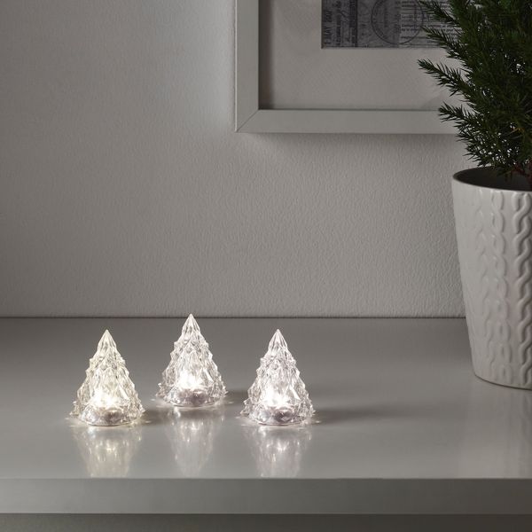 Декоративная подсветка, светодиоды, с батарейным питанием, 6 см IKEA ВИНТЕРФЕСТ 304.333.80 - фото 2