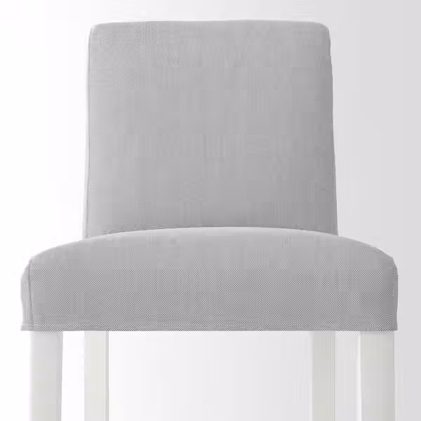 BERGMUND Стул барный - белый белый/Оррста светло-серый 62 см - фото 4