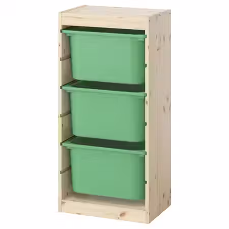 TROFAST Комбинация д/хранения+контейнеры