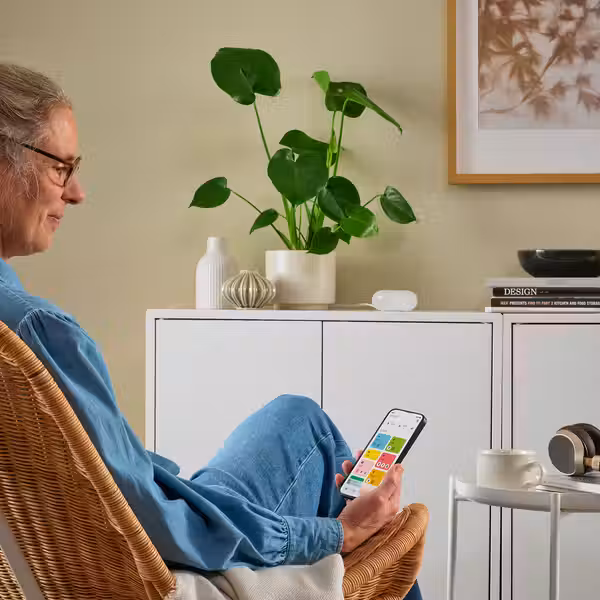 ALPSTUGA АЛПСТУГА Датчик качества воздуха - умный дом - схема-чертеж с размерами