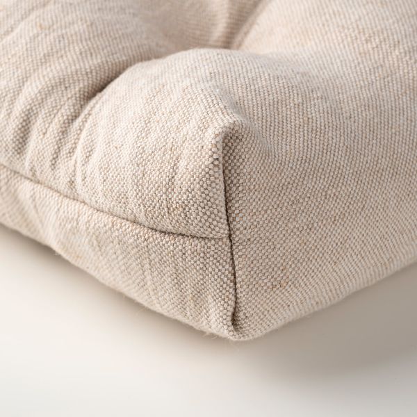 Подушка на стул, неокрашенный 40/35x38x7 см IKEA ETHLA ЭТЛА 804.828.20 - схема-чертеж с размерами