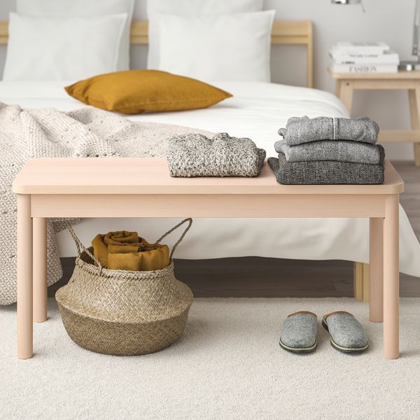 Скамья, береза, 100 см IKEA RÖNNINGE РЁННИНГЕ 105.074.90 - фото 4