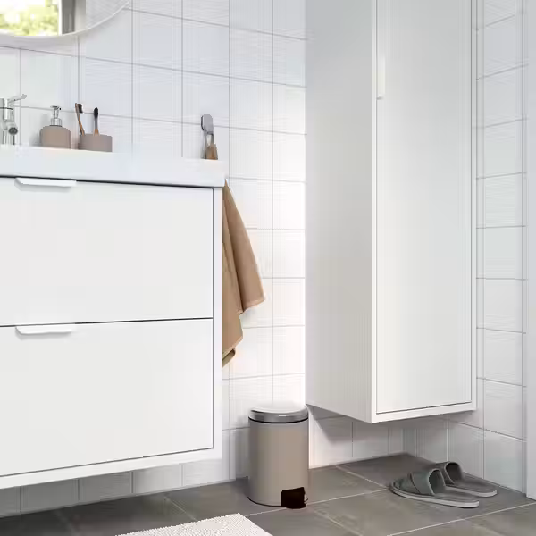 EKOLN Мусорное ведро - бежевый 3 л - фото 3