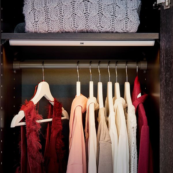 Штанга платяная, темно-серый 75 см IKEA KOMPLEMENT КОМПЛИМЕНТ 303.665.97 - фото 2