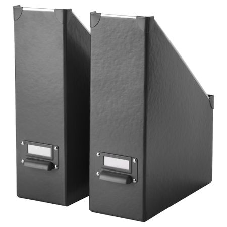 Подставка для журналов ФЬЕЛЛА, темно-серый