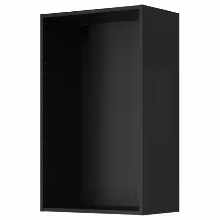 METOD Каркас навесного шкафа - черно-серый 60x37x100 см