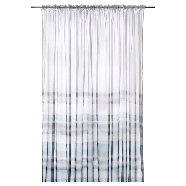 Гардина, 1 шт., разноцветный 300x270 см IKEA LINBJÖRG ЛИНБЬЁРГ 904.828.29 - фото 1