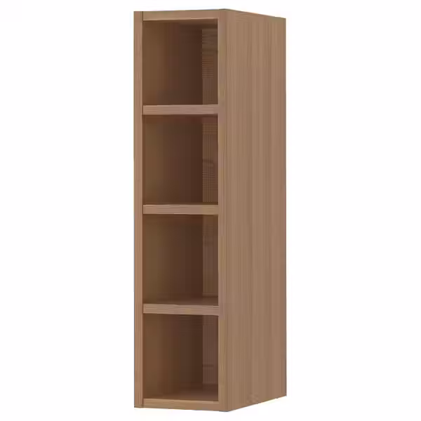 VADHOLMA Модуль для хранения - коричневый/мореный ясень 20x37x80 см - фото 1