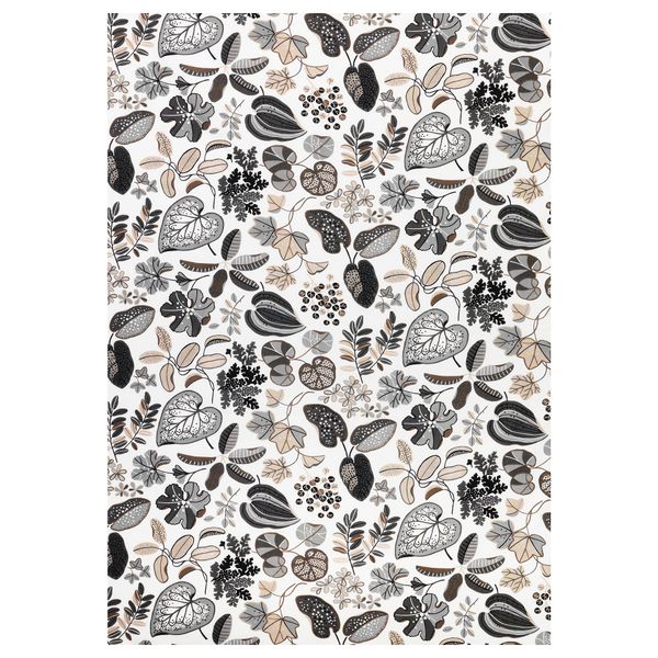 Ткань СЮССАН, белый, бежевый (150 см) - фото 1