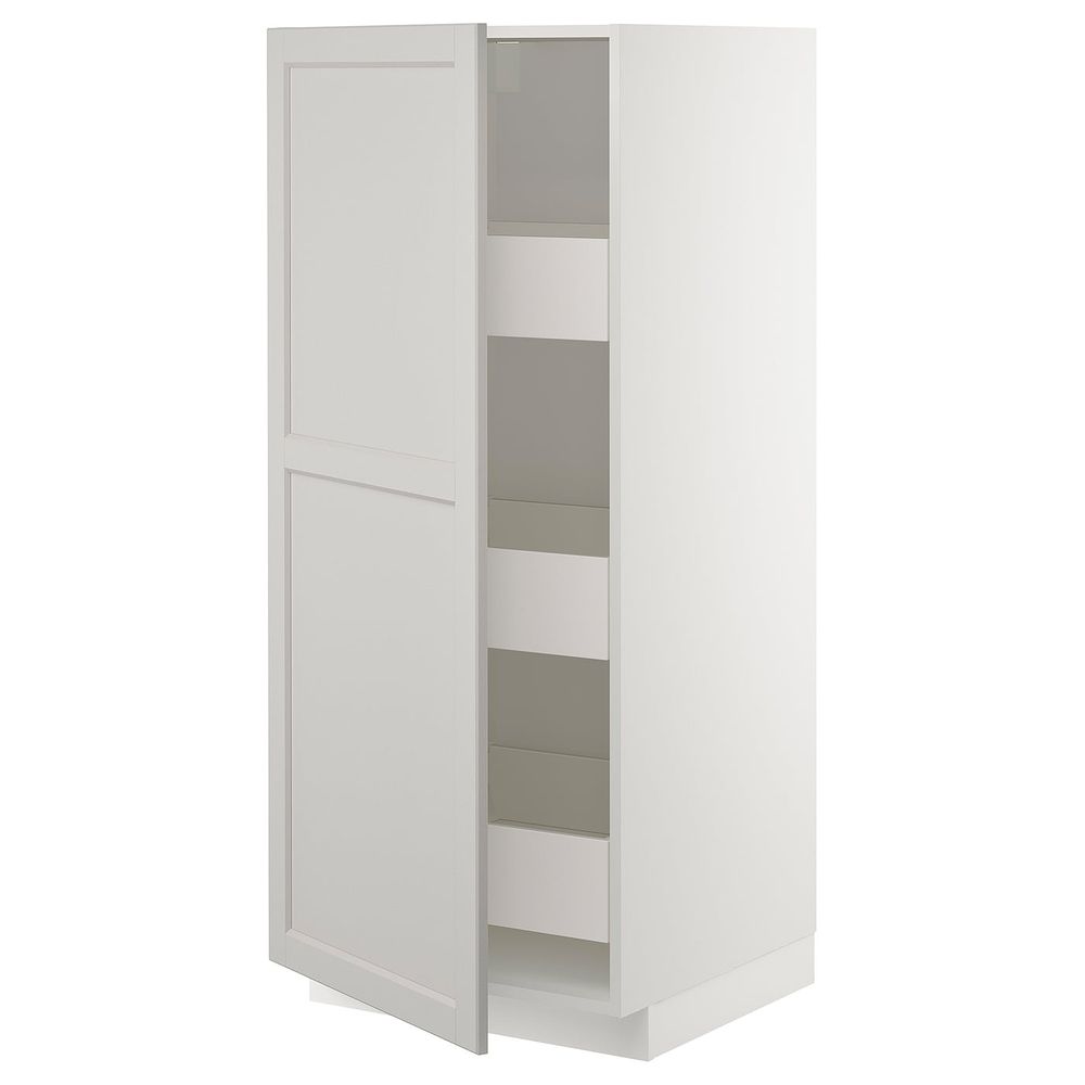 IKEA, вид спереди - схема-чертеж с размерами