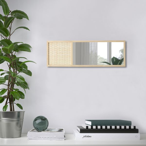 Зеркало 60x20 см IKEA FOLKJA ФОЛКЬЯ 704.550.68 - фото 2