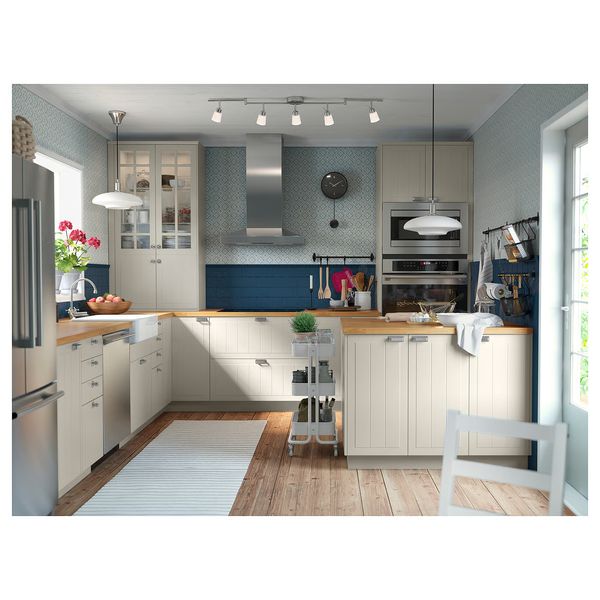 IKEA в интерьере - схема-чертеж с размерами