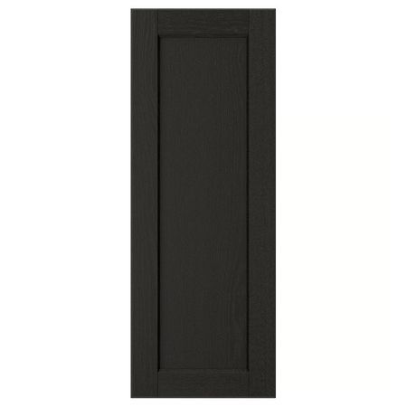 LERHYTTAN Дверь - черная морилка 30x80 см