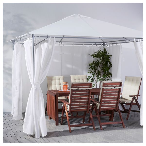 Павильон с гардинами КАРЛСЭ, белый - фото 2