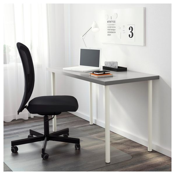 Столешница ЛИННМОН, серый (120x60 см) - фото 2