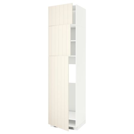 Высокий шкаф для холодильника, 3 дверцы IKEA METOD МЕТОД 492.264.65