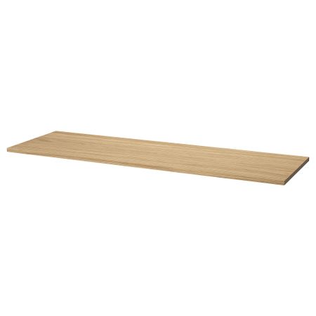 Cтолешница, 160x48 см, дубовый шпон IKEA MITTZON 605.278.34