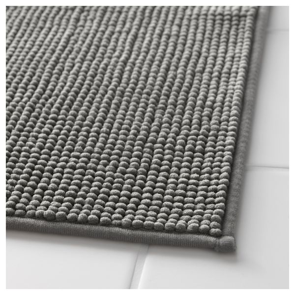 Коврик для ванной БАДАРЕН, серый (40x60 см) - фото 2