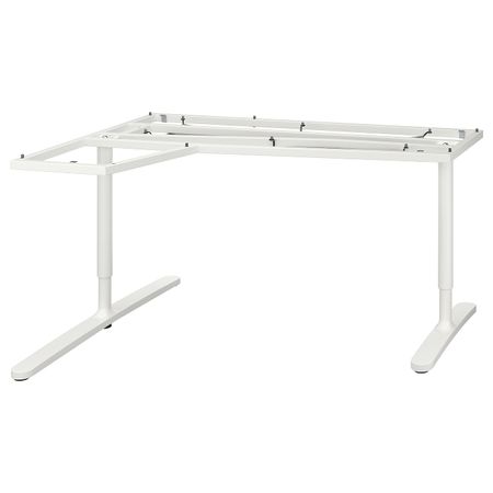 Подстолье для угловой столешницы, белый 160x110 см IKEA BEKANT БЕКАНТ 603.844.63