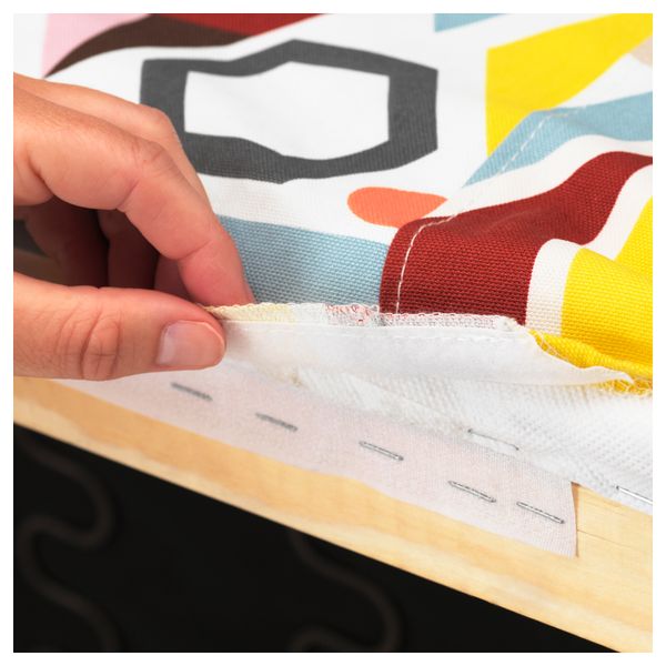 Диван 2-местный КЛИППАН, Глоттра разноцветный - схема-чертеж с размерами