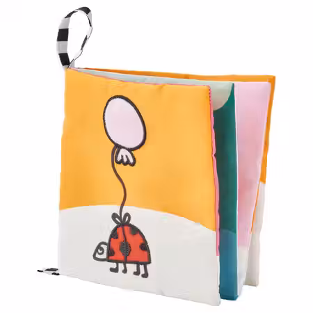 GRÖNFINK Книжка-игрушка - разноцветный 14x14 см