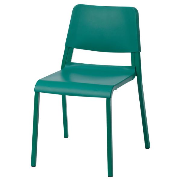 Стул, зеленый IKEA ТЕОДОРЕС 903.509.42 - фото 1
