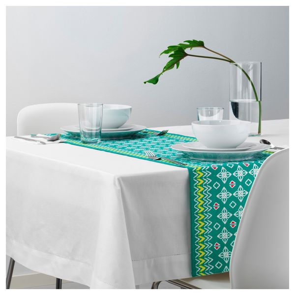 Дорожка настольная СОММАР 2017, зеленый (40x140 см) - фото 2