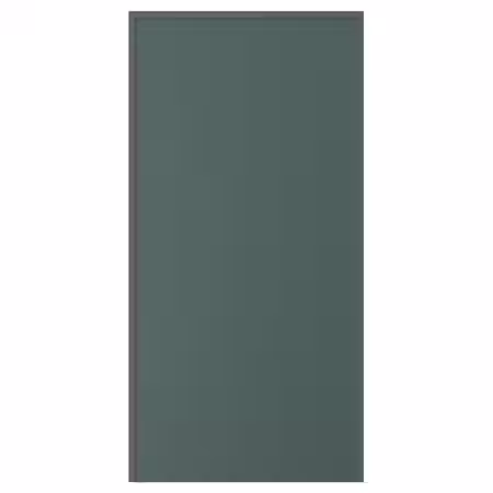 ASPUDDEN Дверь - темный серо-зеленый 60x120 см
