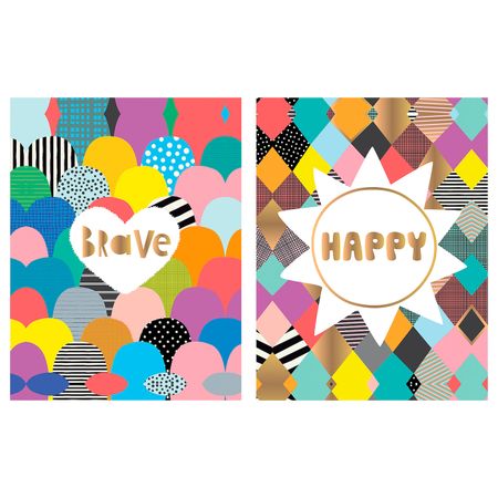 Картина, Brave – Happy 28x38 см IKEA ПЬЕТТЕРИД 804.738.54