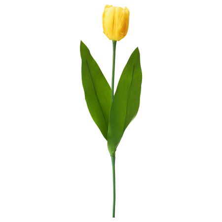Цветок искусственный СМИККА, Тюльпан желтый (40 см)