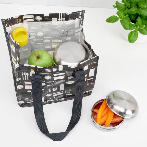 Контейнер для еды, 2 шт., нержавеющая сталь IKEA LÄTTAD ЛЭТТАДUGGAD ЛЭТТУГГАД 204.989.18 - схема-чертеж с размерами