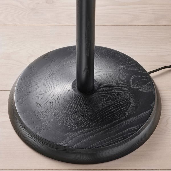 Светильник напольный, черный ясень/черный 150 см IKEA KINNAHULT КИННАГУЛЬТ 404.884.09 - фото 2