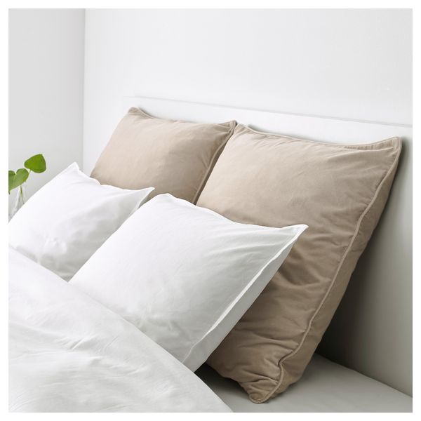 Чехол на подушку САНЕЛА, бежевый (65x65 см) - фото 2