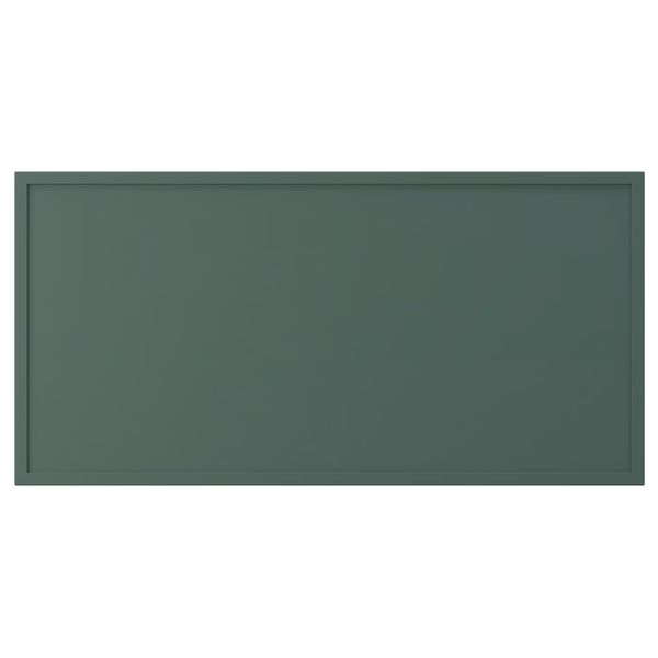 ASPUDDEN Фронтальная панель ящика - темный серо-зеленый 80x40 см - фото 1