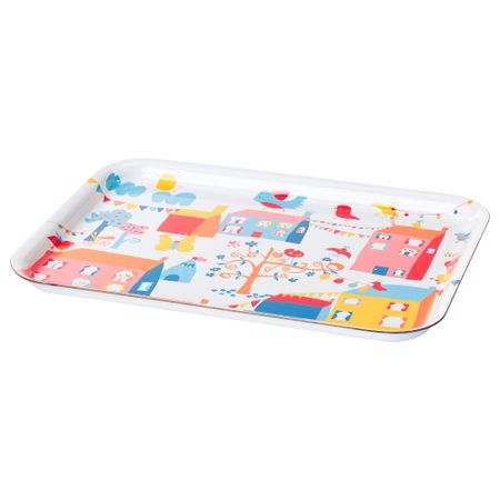 Поднос СОММАР 2019, разноцветный (20x28 см)