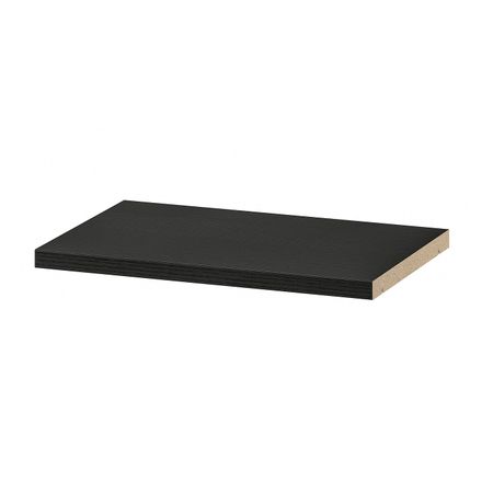 Полка дополнительная, черно-коричневый 36x26 см IKEA BILLY БИЛЛИ 503.842.32