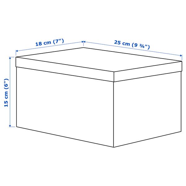 Упаковка 9 из 8 для IKEA - схема-чертеж с размерами