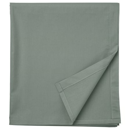 DVALA Простыня - серо-зеленый 150x260 см