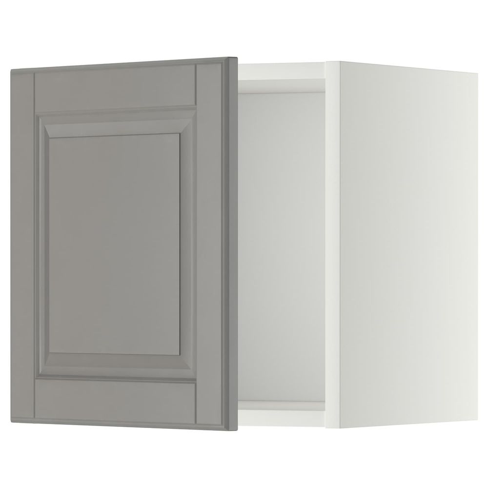 Шкаф навесной, белый/Будбин серый 40x40 см IKEA METOD МЕТОД 792.269.73 - схема-чертеж с размерами