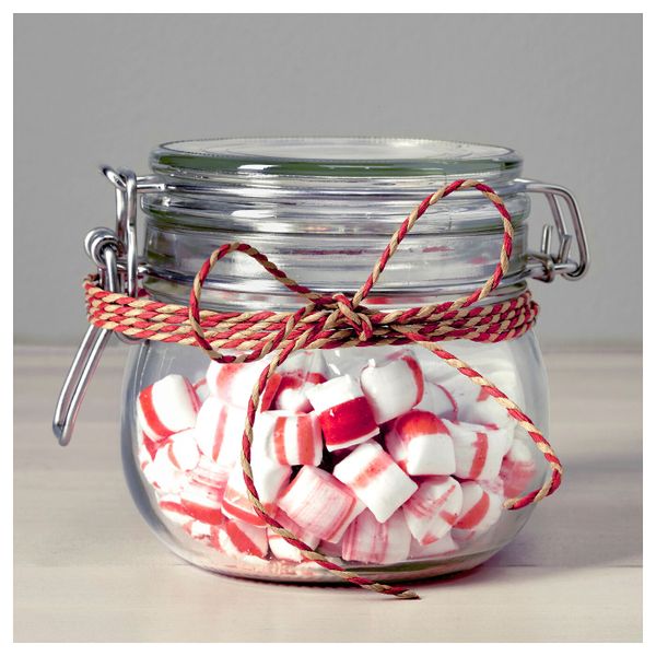 Тесьма, бежевый, красный, 40 м IKEA ВИНТЕР 2019 304.344.74 - схема-чертеж с размерами