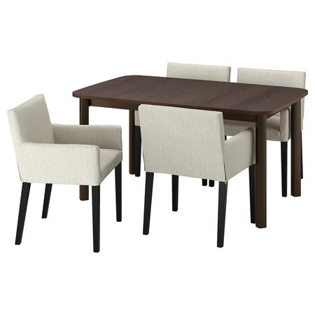 STRANDTORP / MÅRENÄS Стол и 4 стула
