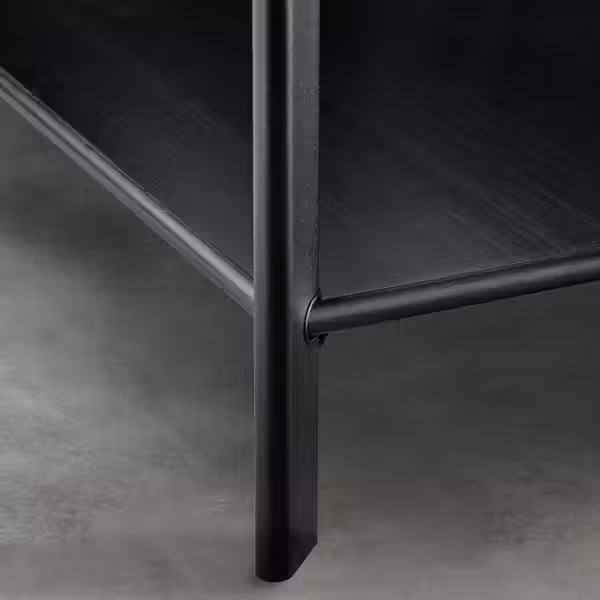 JÄTTESTA ЭТТЕСТА Стеллаж - чёрный 120x85 см - фото 4