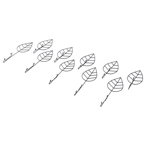 Украшение для абажура, 10 шт. ЭДСВАЛЛА, лист - фото 1