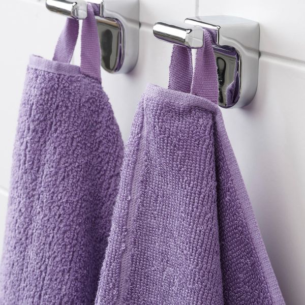 Полотенце, фиолетовый 50x100 см IKEA VÅGSJÖN ВОГШЁН 904.394.40 - фото 3