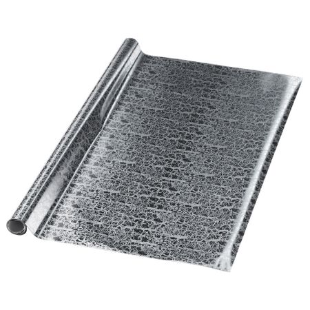 Рулон оберточной бумаги ВИНТЕР 2017, под антик, серебристый (2x0.7 м)