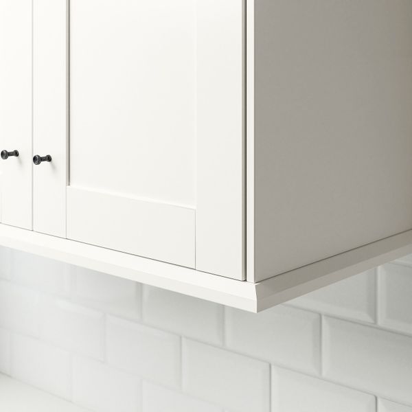 Профильный декоративный карниз, белый 221 см IKEA SÄVEDAL СЭВЕДАЛЬ 204.177.57 - фото 4